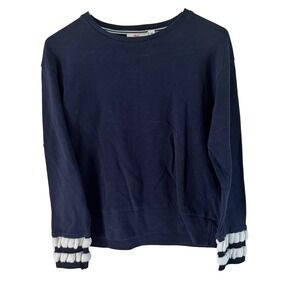 Vineyard Vines Pullover Sweatshirt Ruffle Cuff Long‎ Sleeve Top XS